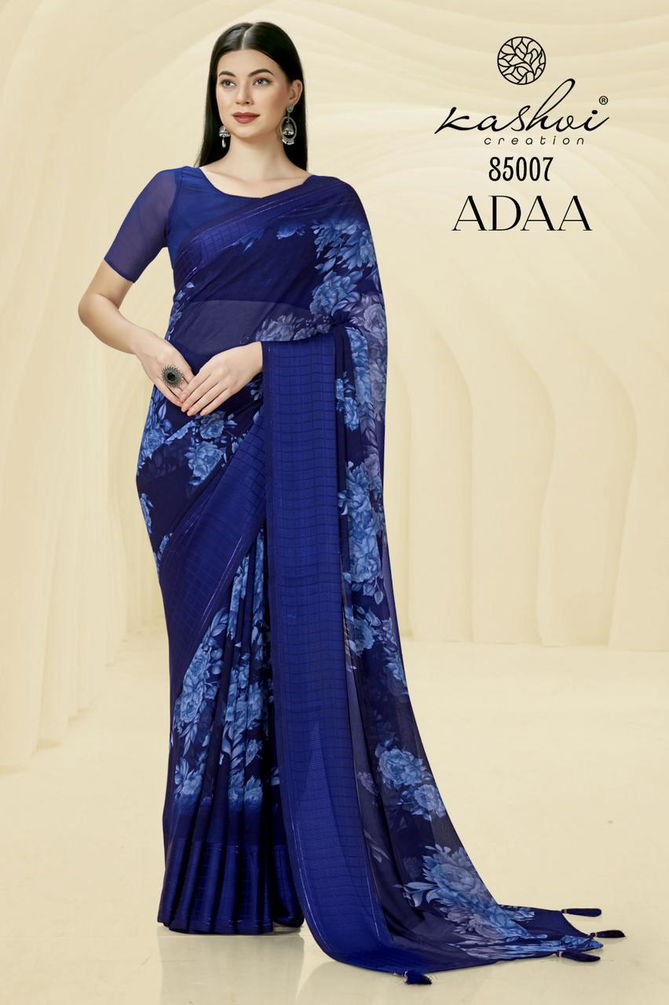 Adaa By Kashvi 85001-85008 Daily Wear Sarees Catalog